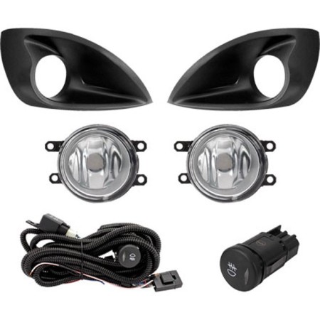 KIT FAROL DE MILHA FORD FIESTA 10-14 SHOCKLIGHT