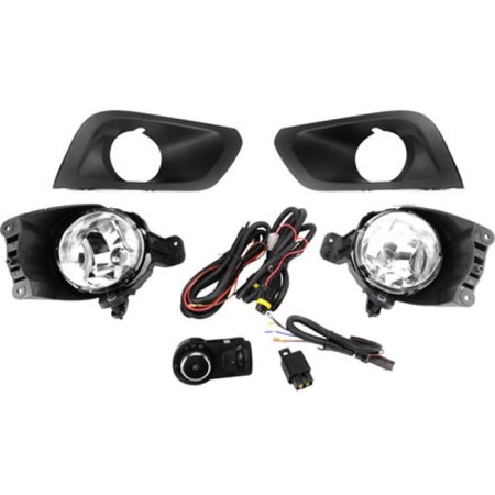 KIT FAROL DE MILHA GM ONIX LT 2017 SHOCKLIGHT