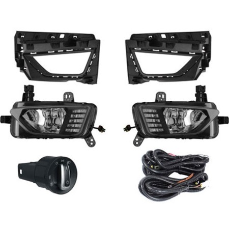 KIT FAROL DE MILHA POLO/ VIRTUS C / DRL SHOCKLIGHT
