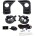 KIT FAROL DE MILHA SAVEIRO G8 2024 C/ GRADE SHOCKLIGHT