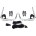 KIT FAROL DE MILHA COROLLA 2020 MOLDURA CROMADA SHOCKLIGHT