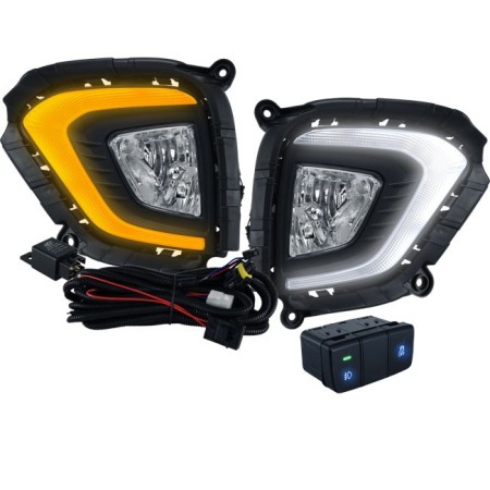 KIT FAROL DE MILHA CRETA 2020 SHOCKLIGHT