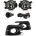 KIT FAROL DE MILHA VW GOL G7 16-18 C/GRADE CROMADA SHOCKLIGHT