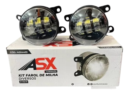 KIT FAROL DE MILHA LED UNIVERSAL ASX