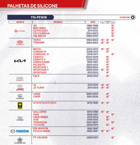 PALHETA SILICONE 10'' A 26'' CINOY - Imagem 3