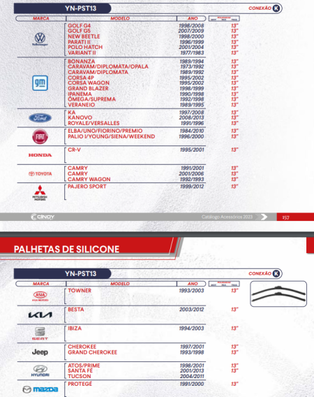 PALHETA TRASEIRA SILICONE 10'' A 16'' CINOY - Image 4