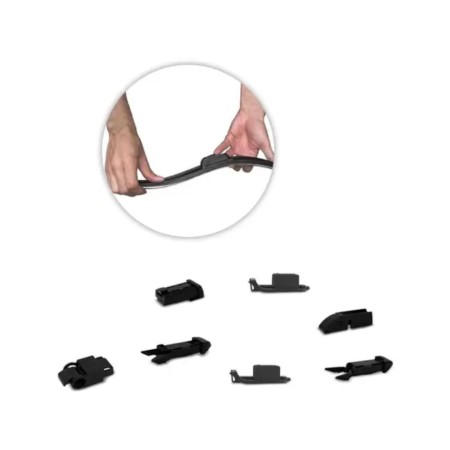 PALHETA SETE ENCAIXES SILICONE 14'' A 26'' KX3 - Image 2