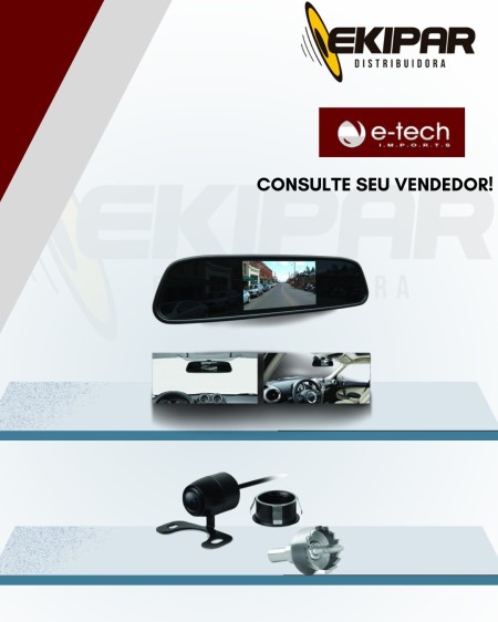 RETROVISOR INTERNO TELA LCD C/ CAMERA